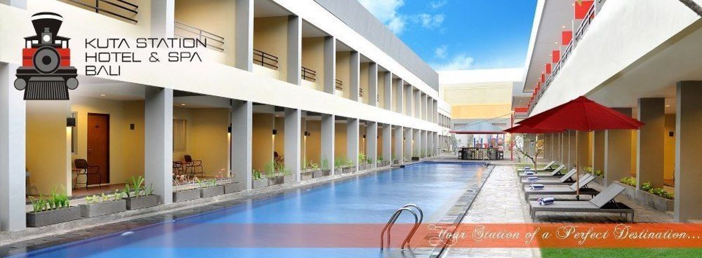 Kuta Station Hotel And Spa Бали Экстерьер фото